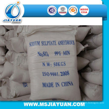 Sulfato de sodio de alta calidad anhidro / Ssa 99% de pureza mínima